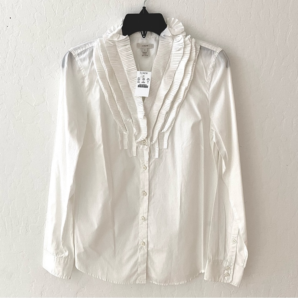 White shirt from J.Crew